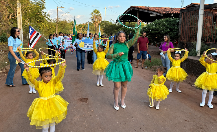 Prefeitura de Imperatriz promove desfile cívico na Zona Rural durante a Semana da Pátria