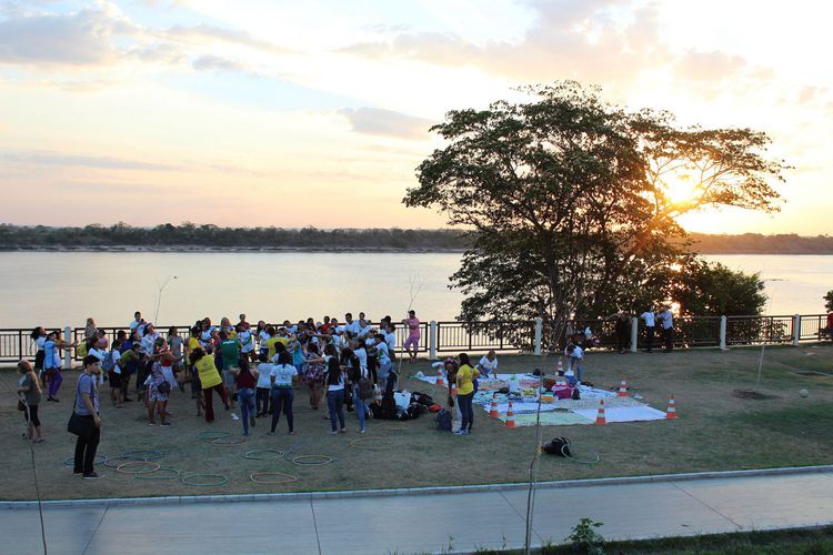 CAPS IJ realiza piquenique aos pacientes na Beira rio