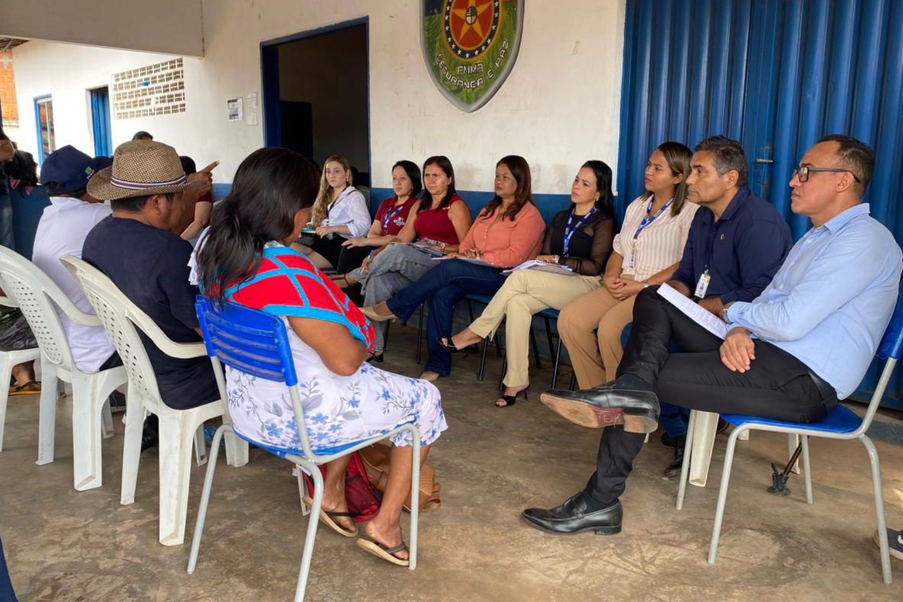 Prefeitura reúne famílias venezuelanas para tratar do apoio em Imperatriz