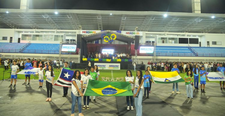 Imperatriz celebra o espírito esportivo com a abertura dos Jogos Escolares 2025
