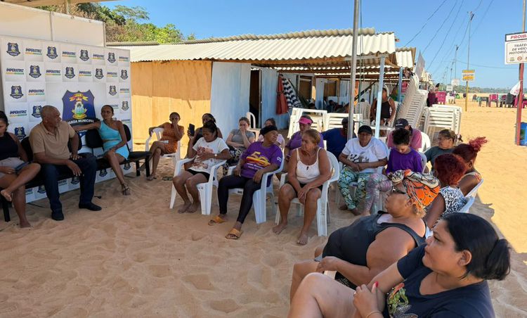 Prefeitura realiza capacitação com empreendedores da Praia do Cacau