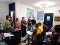 O treinamento para servidores da saúde foi realizado nesta terça-feira.
