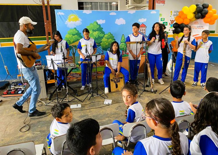 Imperatriz integra movimento mundial e realiza programação do Make Music Day na Rede Municipal de Ensino