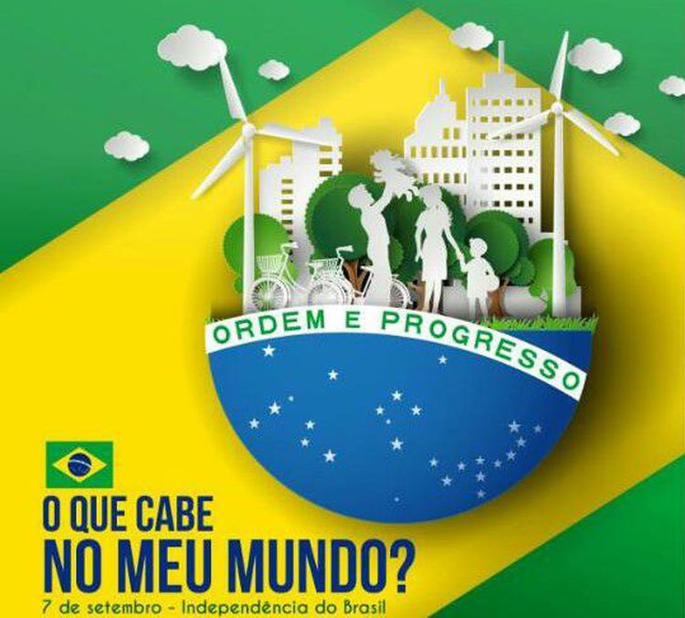 Semana da Pátria abordará formação para a cidadania com o tema "Brasil: o que cabe no meu mundo?"