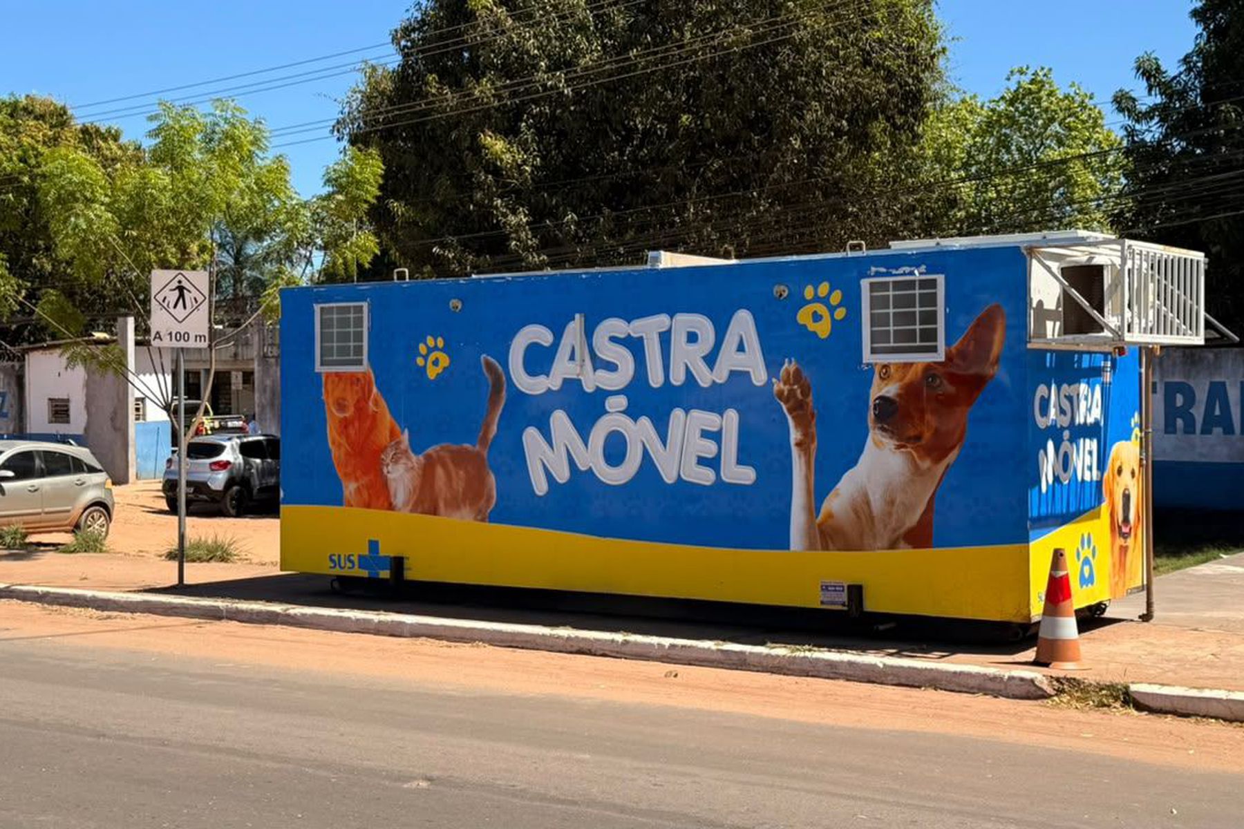 Castramóvel realiza triagens para castração de cães e gatos nos dias 13 e 14 de outubro