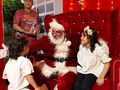 Atendimento às crianças na Casinha do Papai Noel integrou a programação do Natal da Prefs.