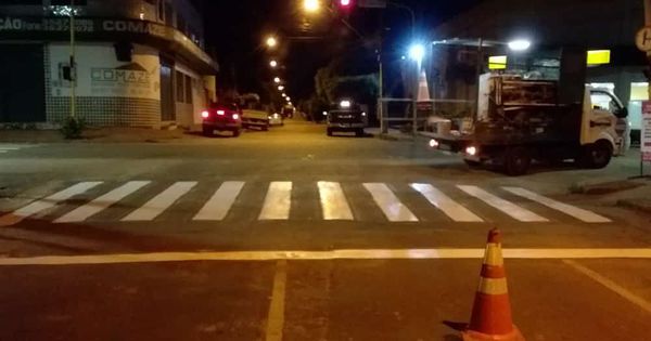 Faixas De Pedestres S O Revitalizadas Na Rua Rio Grande Do Norte Na