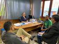 ​​​​​​​Reunião do prefeito Assis Ramos com secretários na sede da Semmarh