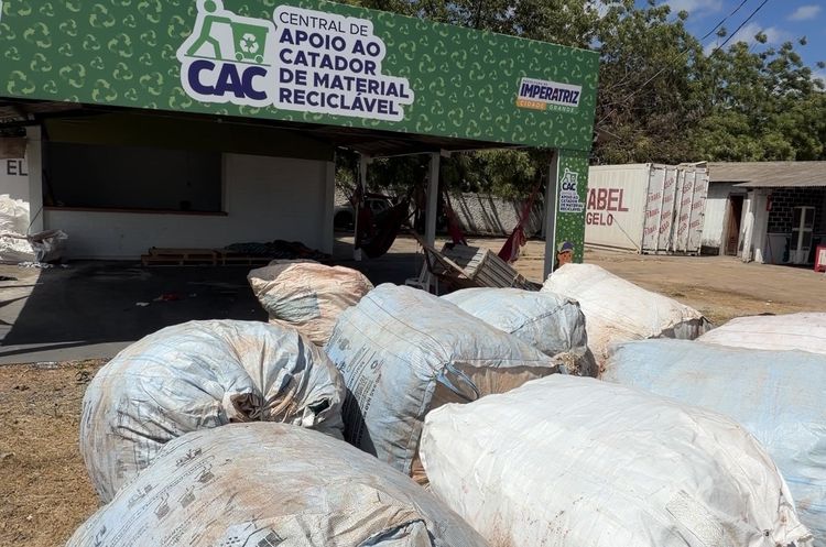 Central de Apoio ao Catador fortalece a coleta de materiais recicláveis durante a Expoimp em Imperatriz