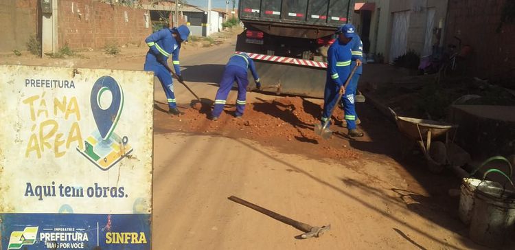 Vila Macedo e Maranhão Novo estão entre os mais de dez bairros atendidos pelo cronograma de serviços desta segunda-feira