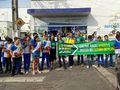 ​​​​​​​Pit Stop em frente à Escola Municipal Tocantins fez parte das comemorações do Dia da Árvore