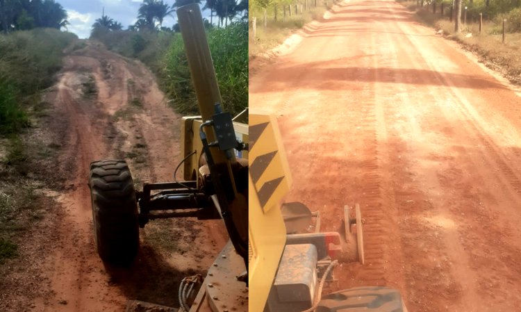 Concluída recuperação da estrada de acesso à Vila Conceição II