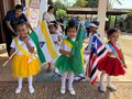 Escolas da rede municipal realizam durante toda a semana, momentos cívicos e atividades pedagógicas que reforçam a importância da independência do Brasil e da identidade nacional.