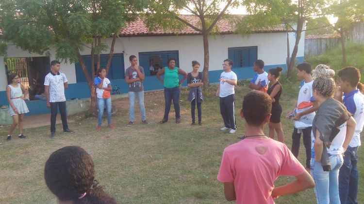 Escola Parsondas de Carvalho recebe a Caravana Arte e Cidadania