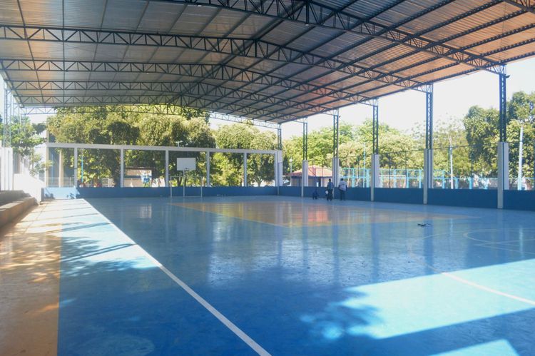 Prefeitura adequa quadras para a Copa Interbairros de Futsal