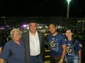 O prefeito esteve na solenidade, acompanhado da esposa, Janaina Ramos, do governador do estado, Flávio Dino e de seu pai Sálvio Dino.