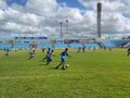 O confronto entre as escolas municipais Santos Dumont e Tomé de Sousa, do povoado Olho D’Água, na modalidade futebol mirim masculino, garantiu a medalha de prata aos alunos da zona rural.