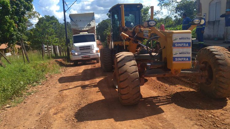 Obra de recuperação da estrada do Bebedouro entra na fase de conclusão