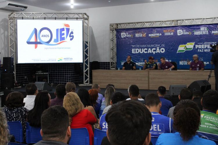 Prefeitura lança 40ª edição dos Jogos Escolares Imperatrizenses