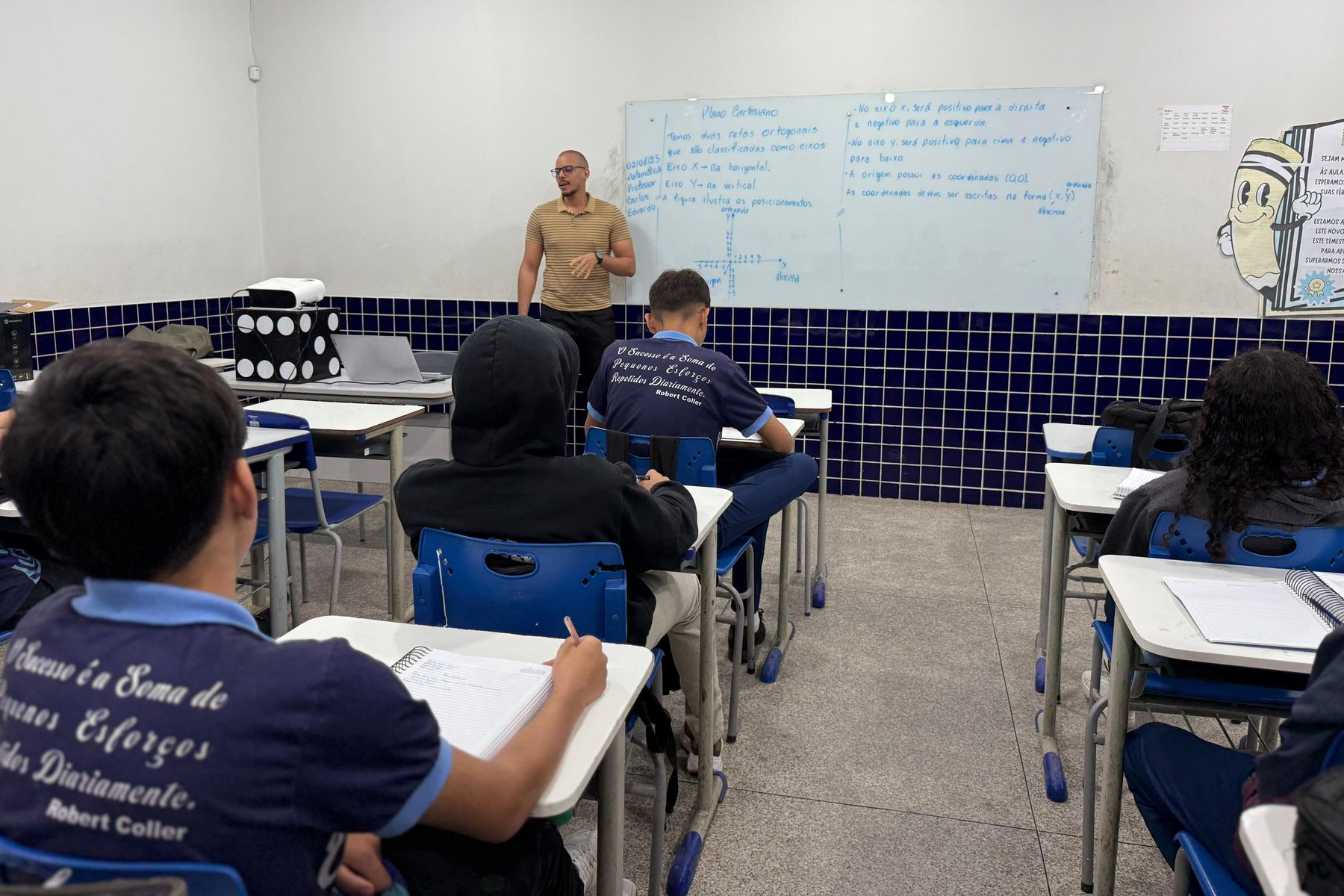 Alunos do município iniciam as aulas do projeto “Aprendizagem em Foco, IDEB em Ação”