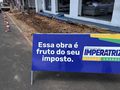 Prefeitura de Imperatriz executa alargamento e padronização da Rua Antônio de Miranda, garantindo mais mobilidade e acessibilidade no centro da cidade.