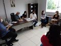 Reunião do secretário Alair Firmiano com representantes dos enfermeiros foi proveitosa.