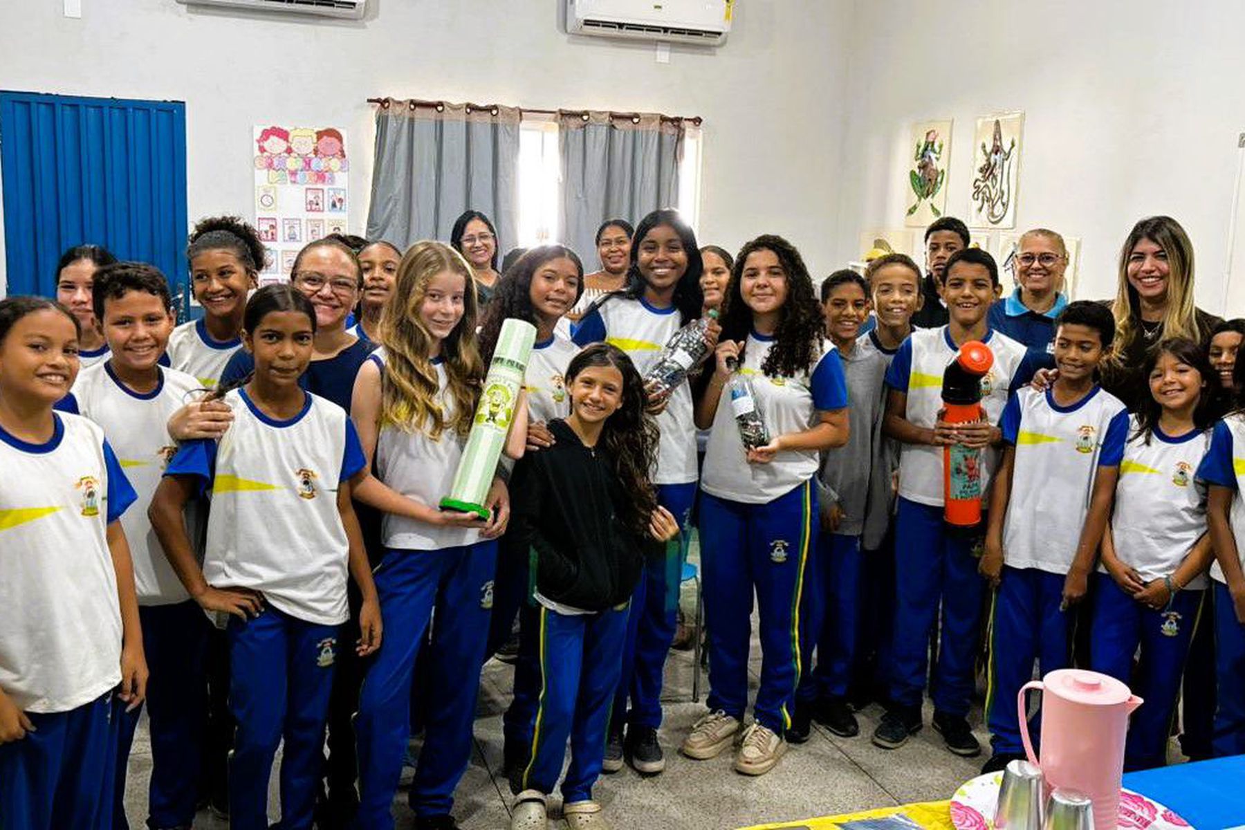 Escola Municipal São Jorge I se destaca no Programa Meu Ambiente com projeto de coleta de pilhas