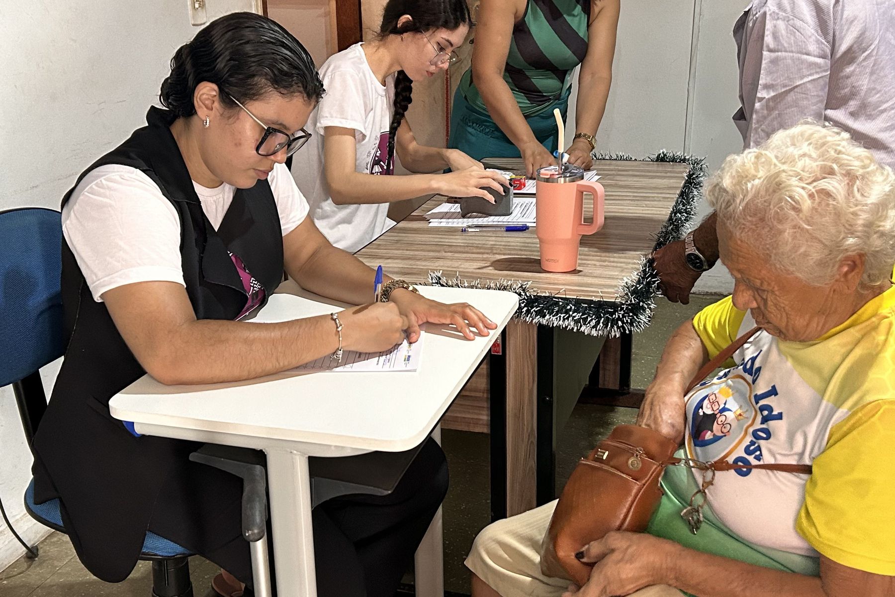 Casa do Idoso recebe ação de prevenção e rastreamento da hanseníase