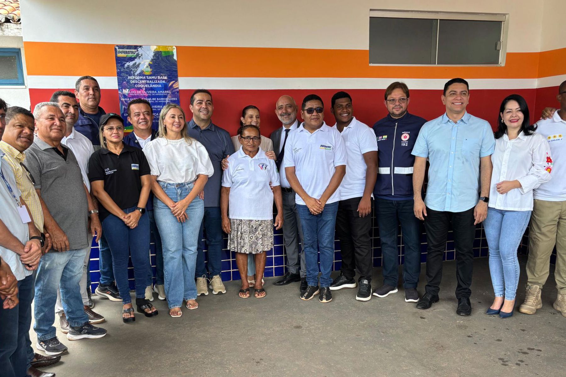 Base Descentralizada do SAMU e ambulância são entregues à zona rural de Imperatriz