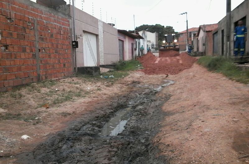 Recuperação da Rua do Cravo no Conjunto Planalto
