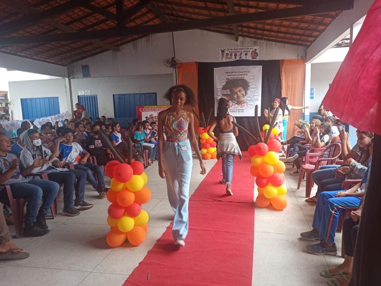 Escola Municipal Morada do Sol comemora o Dia da Consciência Negra com Projeto Coletivo Naturalmente Cacheado