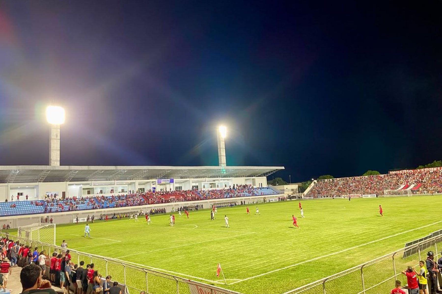 Prefeitura inaugura primeira etapa da revitalização do Estádio Frei Epifânio D’Abadia