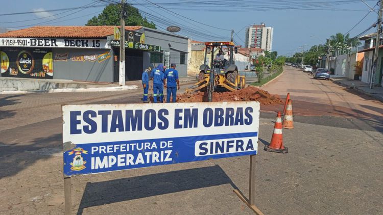 Prefeitura Realiza Obras De Drenagem Profunda Nos Bairros De Imperatriz