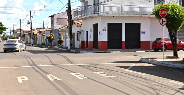 Sinalização viária garante mais segurança após revitalização das ruas em Imperatriz