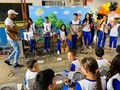 Make Music Day inicia na Escola Bilíngue para Surdos Professor Telasco Pereira Filho com apresentação da Banda Ritmo do Coração, que evidencia a música como inclusão e expressão.