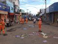 Durante a Operação Cidade Limpa, as equipes ainda tiveram que lidar com cerca de 20 pontas de lixo de descarte irregular.