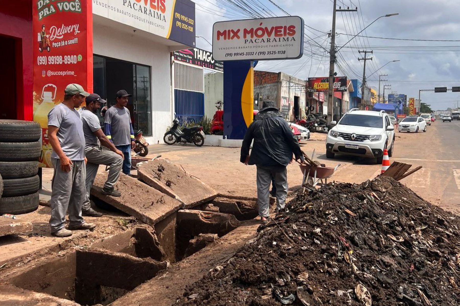 Após fortes chuvas, Imperatriz intensifica ações de drenagem e limpeza