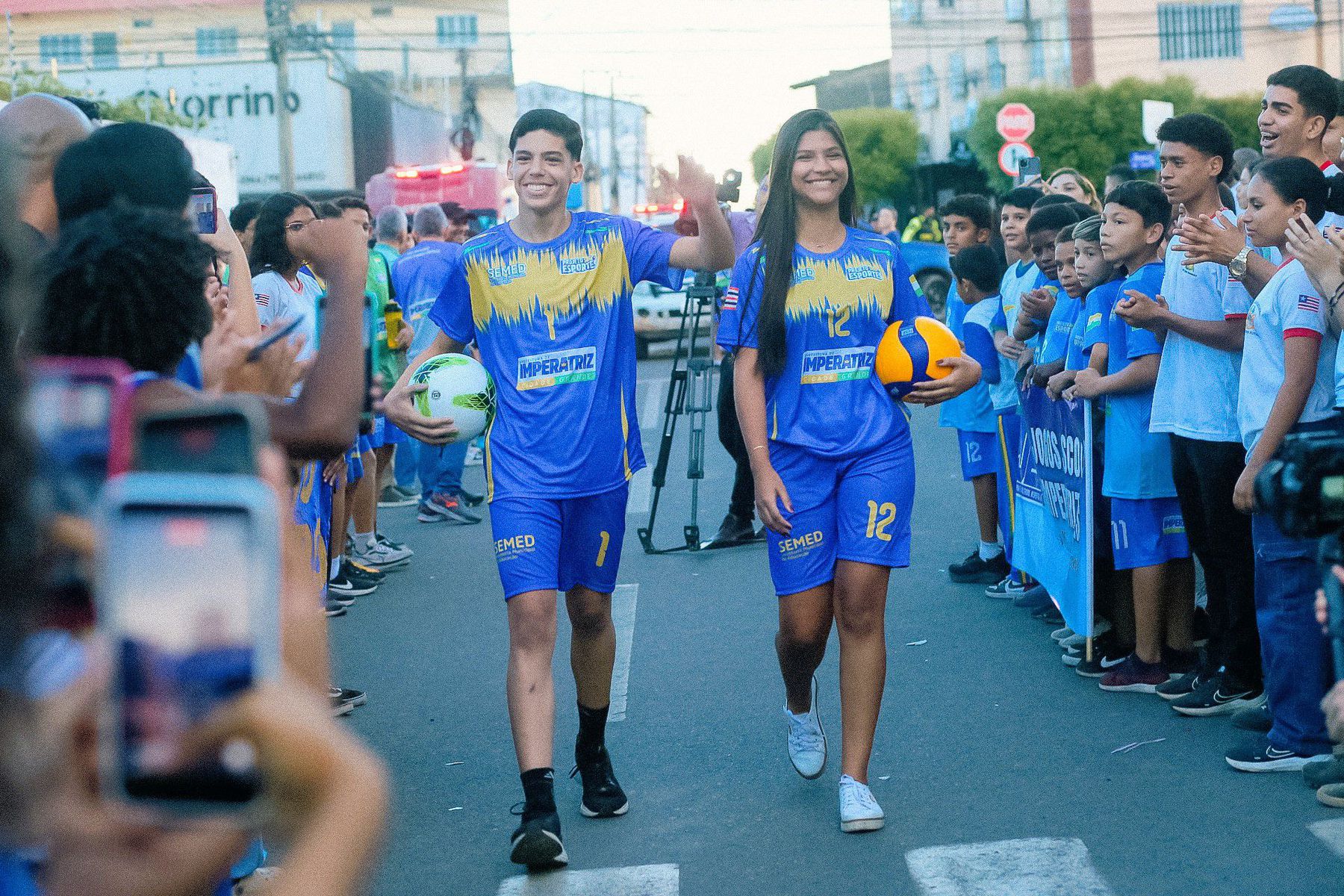 5 mil uniformes serão entregues a estudantes e professores dos Jogos Escolares 2026