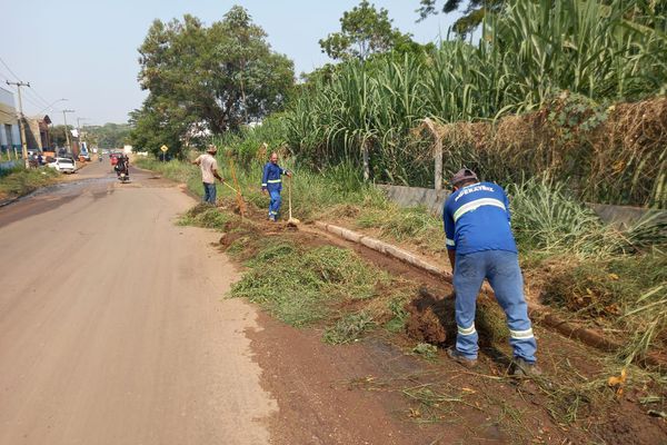 Recuperação da drenagem na Avenida Jacob visa melhorar escoamento de água