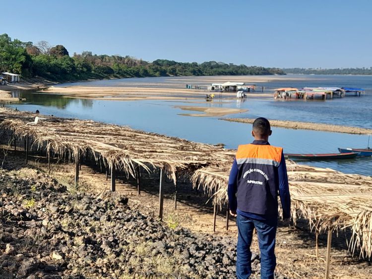 Nível do Rio Tocantins não oferece condições para o período oficial de Verão