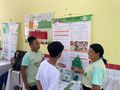 Alunos da EJA da Escola Municipal Afonso Pena (Km 1700) conquistaram o 3.º lugar na feira com um projeto sobre plantas medicinais terapêuticas.