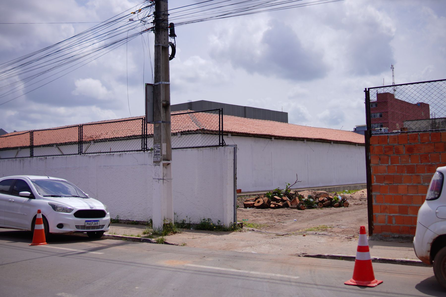 Prefeitura prepara novo espaço para estacionamento da Prefs no Centro de Imperatriz