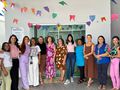 Comissão organizadora da Conferência Municipal dos Direitos da Mulher e membras do Conselho da Mulher.