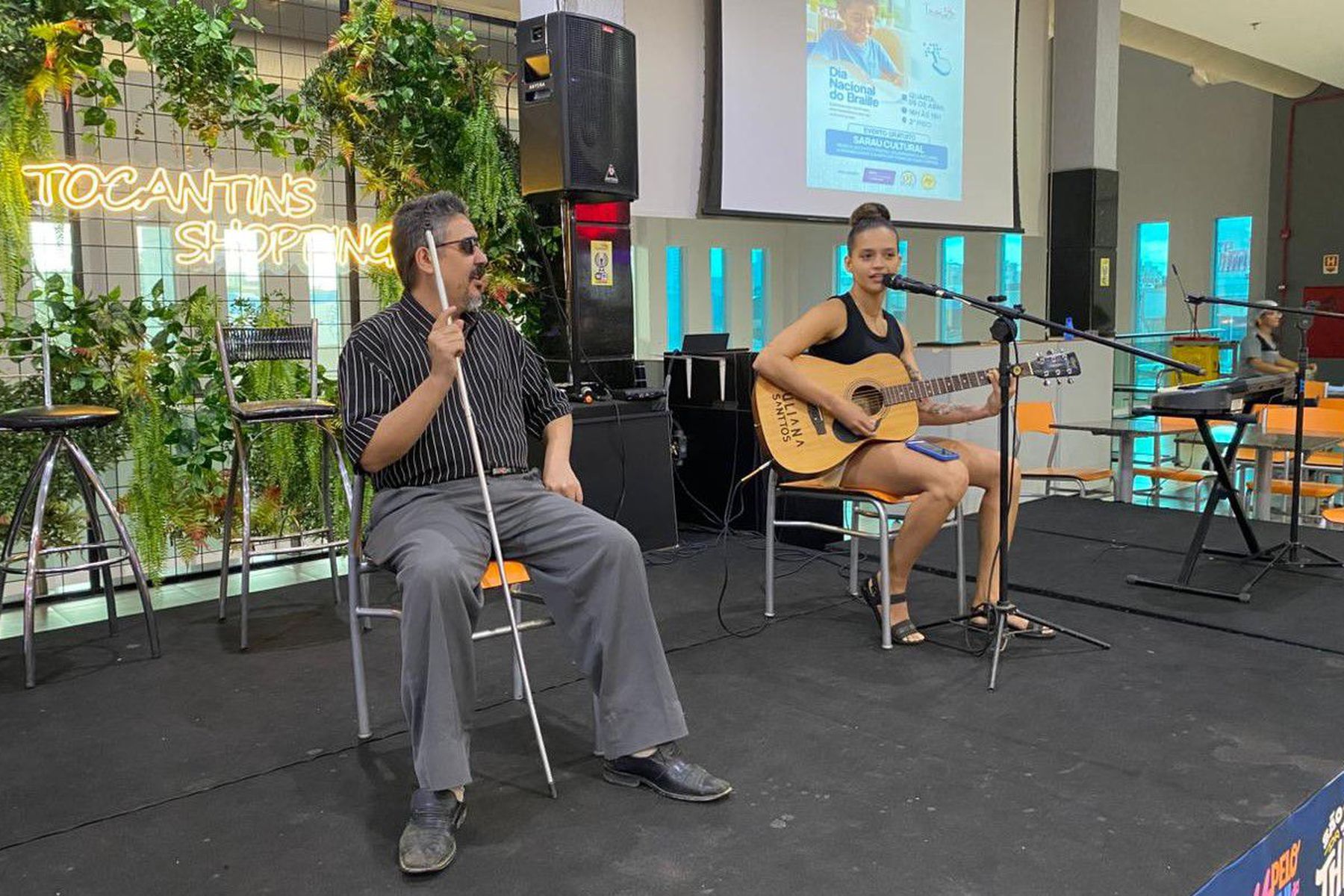 Arte e inclusão marcam sarau em homenagem ao Dia Nacional do Sistema Braille em Imperatriz