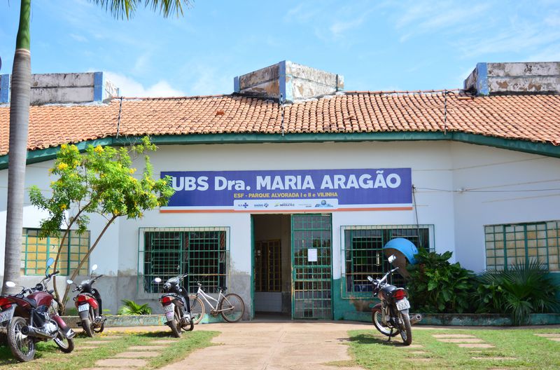 UBS Maria Aragão, Rua Colinas n°3523, Bairro Parque alvorada 1