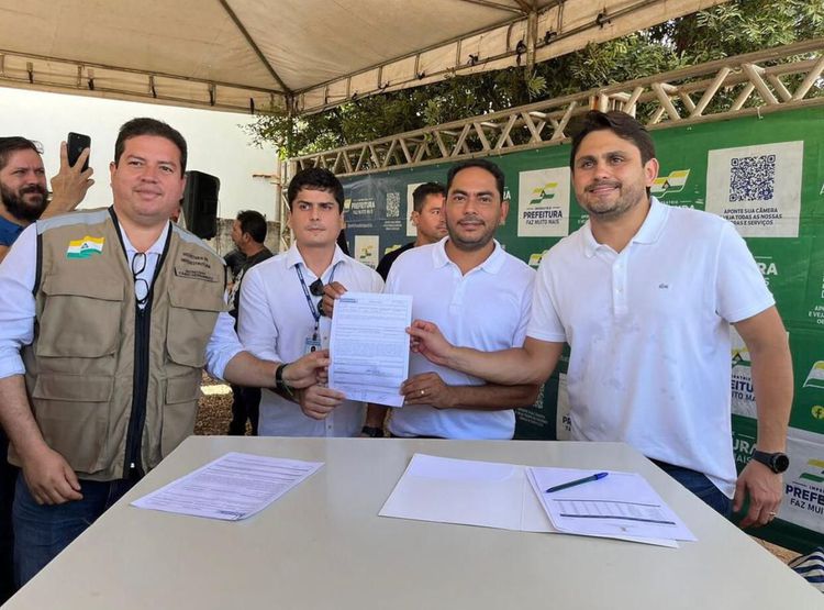 Assinada ordem de serviços para pavimentação de mais de 7,5 km de ruas em Imperatriz