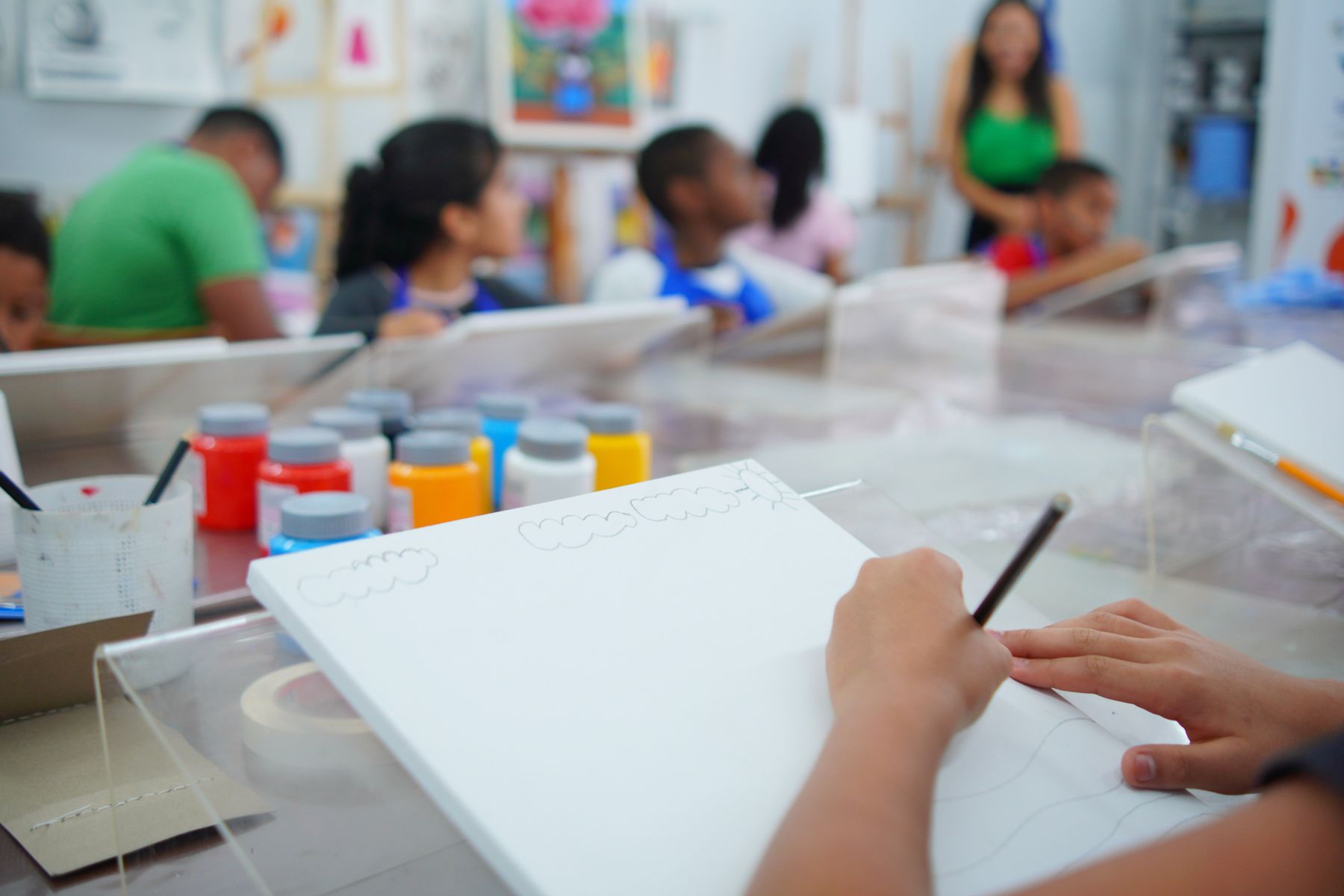 Prefeitura de Imperatriz realiza oficina de pintura com temática ambiental para crianças