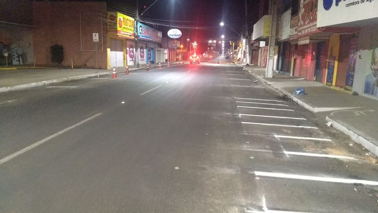Avenida Ceará recebe novo pavimento asfáltico, sinalização viária e iluminação pública de LED