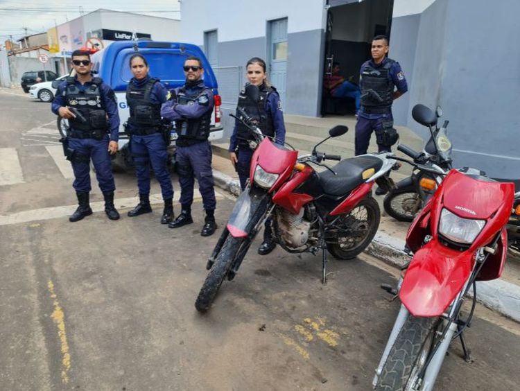 Guarda Municipal de Imperatriz recupera duas motocicletas roubadas