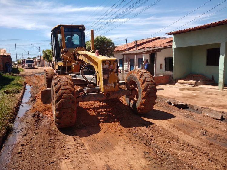 Começa recuperação da Rua Paulo Afonso no Parque Santa Lúcia